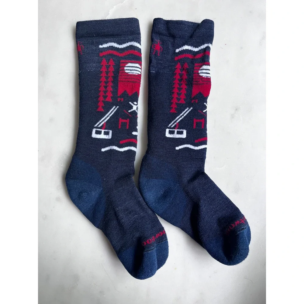 Smartwool Kids' Wintersport Full Cushion Ski Day Over The Calf Socks size medium